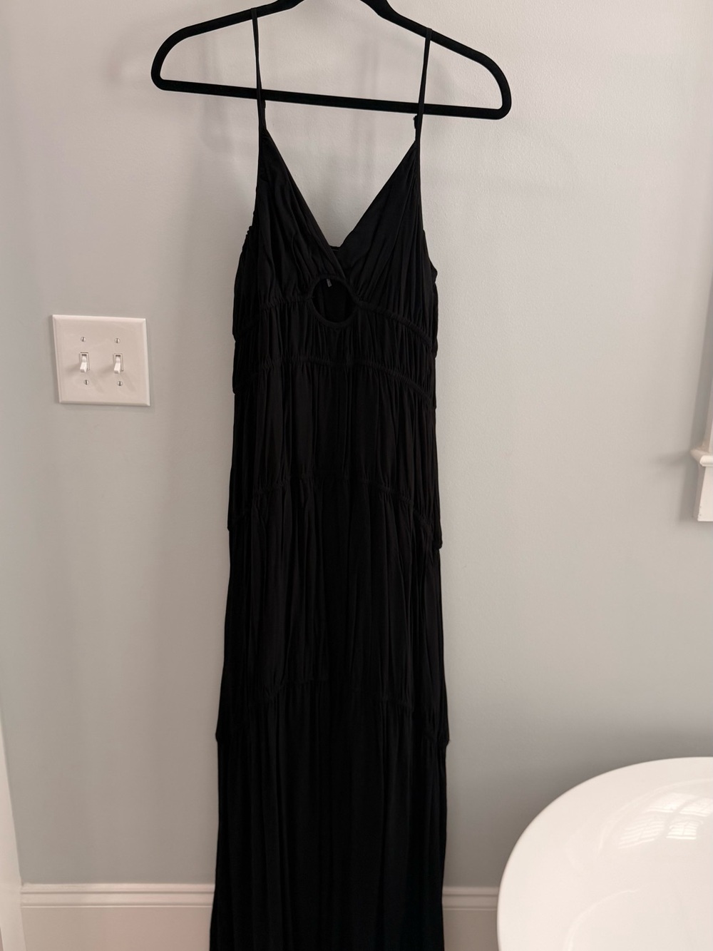 YFB Black Maxi Dress